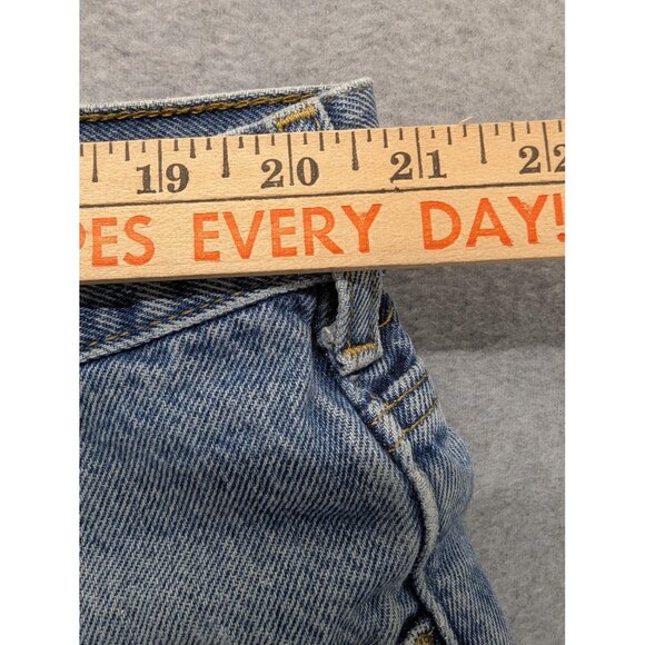 Carhartt Jeans Mens 42x32 Blue Relaxed Fit Flannel Lined Workwear Darkstone B172 - Picture 7 of 16